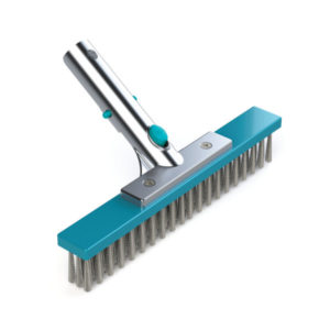 Brosse de paroi en acier inoxydable de 25cm – Image 2